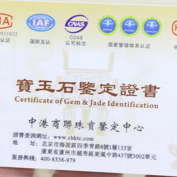 Certified Green 100% Natural A JADE jadeite 925 Silver Pendant - Picture 7 of 7